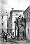 TOMBA DI ANTENORE vedute pittoriche di Padova, del 1842, di Giovanni Battista Cecchini (Venezia 1804 - 1879) (Alfredo Dalla Libera)